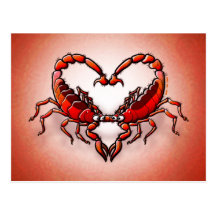 Loving Scorpions Post Cards