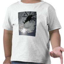 Low angle view of a CH-53E Tshirt