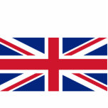 Low Cost Union Jack Flag of Great Britain Desk photo sculptures