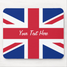Low Cost Union Jack Flag of Great Britain Mousepad