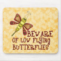 Low Flying Butterflies mousepads