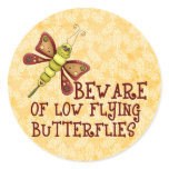 Low Flying Butterflies stickers