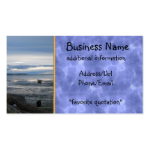 Low Tide Business Card Templates