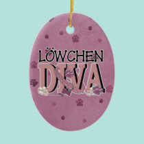 Lowchen DIVA ornaments