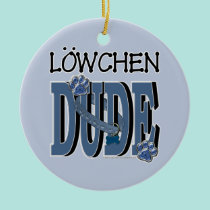 Lowchen DUDE ornaments