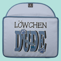 Lowchen DUDE macbook sleeves
