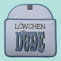 Lowchen DUDE macbook sleeves