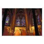 Lower chapel of La Sainte-Chapelle, Paris, 2 Photo Print