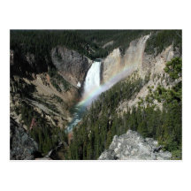 Lower Fall Yellowstone Postcard