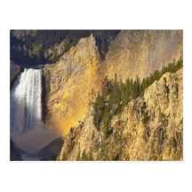 Lower Falls in the Grand Canyon of the Postcard