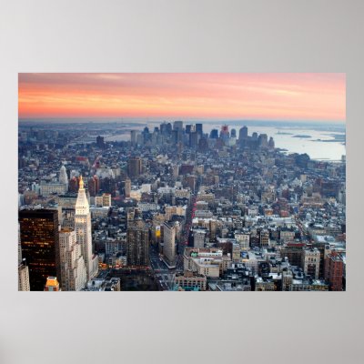 Lower Manhattan Poster
