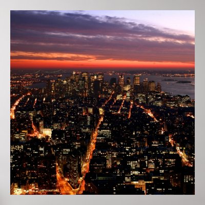 Lower Manhattan Poster