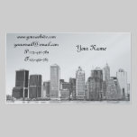 lower Manhattan Skyline, New York City business cards