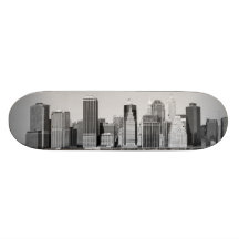 lower Manhattan Skyline, New York City Skateboards
