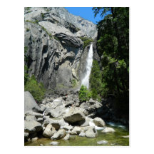 Lower Yosemite Falls Post Card