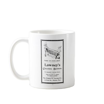 Lowney's Chocolate Bonbons Coffee Mug by angelandspot