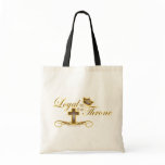 Loyal to the Throne Christian cloth tote bag