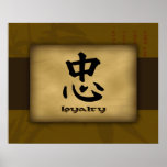 Loyalty Chinese Poster posters