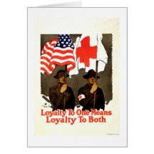 Loyalty to one means loyalty to both greeting cards