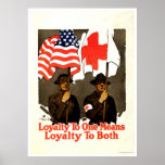 Loyalty to one means loyalty to both posters