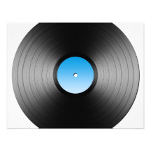 LP Record Personalised Invites