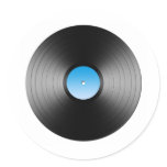 LP Record stickers