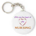 LPN Heart keychains