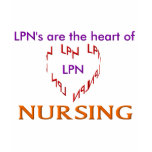 LPN Heart t-shirts