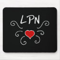 LPN Love Tattoo mousepads