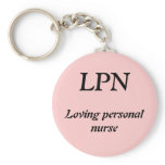 LPN, Loving personal nurse keychains