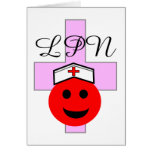 LPN red smiley Gifts Card