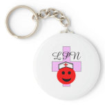 LPN red smiley Gifts Keychains
