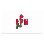 LPN Rose Business Card