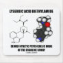 LSD Semisynthetic Psychedelic Drug Ergoline Family Mousepads