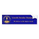 LSH bumper sticker - Customised - Customised bumper stickers