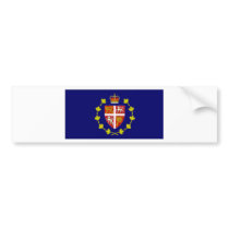 Lt Governor Newfoundland amp Labrador Flag Bumper Sticker
