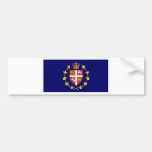 Lt Governor Newfoundland amp Labrador Flag Bumper Sticker