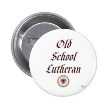Lu-Old School Lutheran colour Pin
