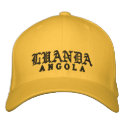 LUANDA, ANGOLA, HAT embroidered hats