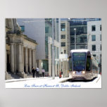 Luas Tram at Harcourt Street, Dublin Ireland posters