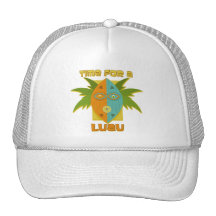 Luau 4 mesh hats