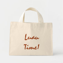 Luau Time! Tote Bags