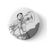 Luca Maresca self-caricature pin buttons