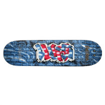 Lucas 03 ~ Custom Graffiti Art Pro Skateboard