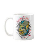 Lucha Libre Mexican Wrestling Mask Coffee Mug