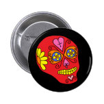 Lucha Libre Sugar Skull Pin