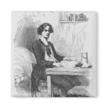 Lucien de Rubempre writing a letter magnets