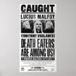 Lucius Malfoy Wanted Poster posters