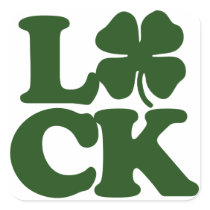 Luck for the Irish Sticker