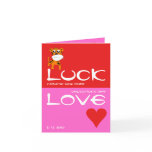 Luck & Love Chinese New Year & Valentine 2in1 Card